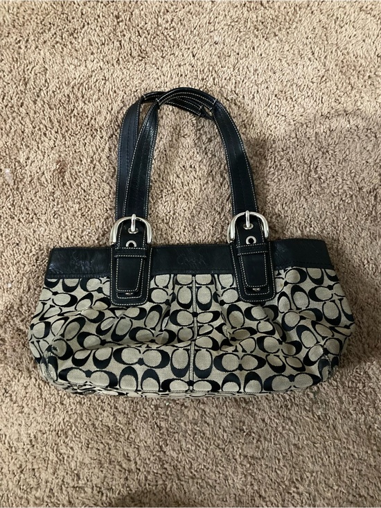 Coach Handbags - Coach Soho Pleated Signature Tote